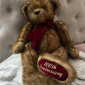 100th Anniversary Dan Dee Brown Plush Teddy